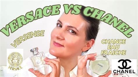 versace chane prene|Chanel Chance eau Fraiche VS Versace Versense, Which One .